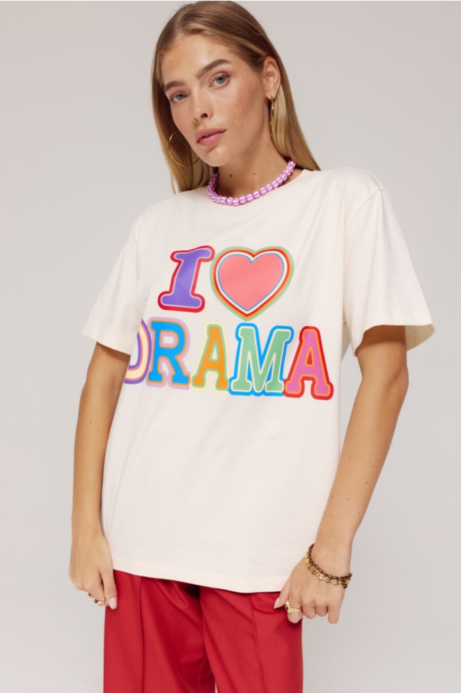 ILOVEDRAMA SS AW25Y308 101 Ecru
